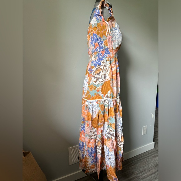 Off shoulder floral print summer dress - Picture 2 of 4